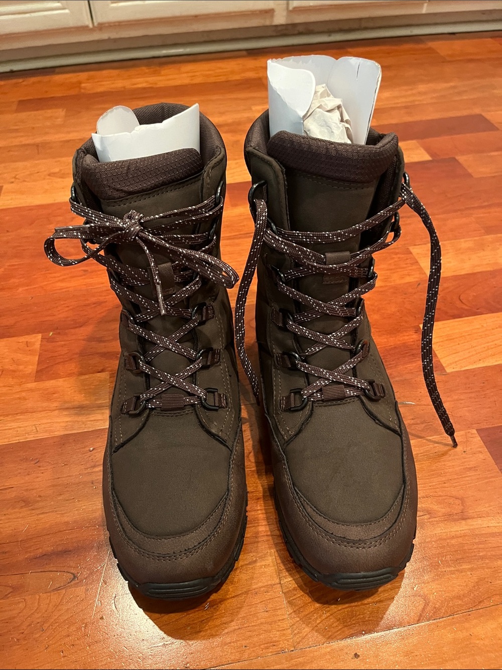 NIB Lands’ End Expedition Trail Waterproof Snow Boots